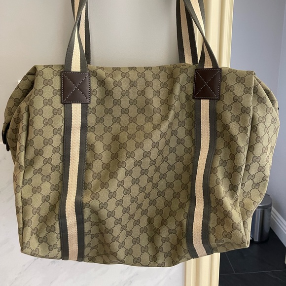 Authentic Gucci canvas travel bag - Picture 6 of 7